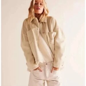 Free People We The Free Cixy‎ Opal Swing Jacket  Ivory